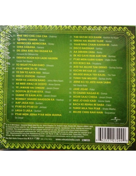 Unmixed Bollywood - MP3